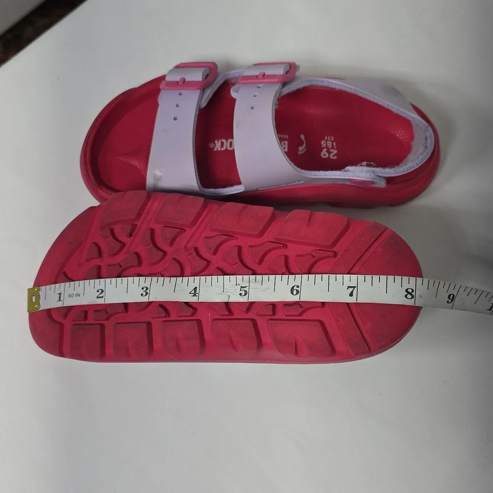 Birkenstock‎ Mogami Sandals Girl Euro 29  11-11.5 US  Pink Purple Buckle Straps